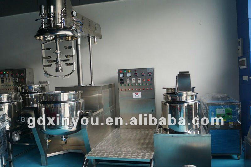 200L HOT Sales vacuum homogenous emulsifying machine(100-500)