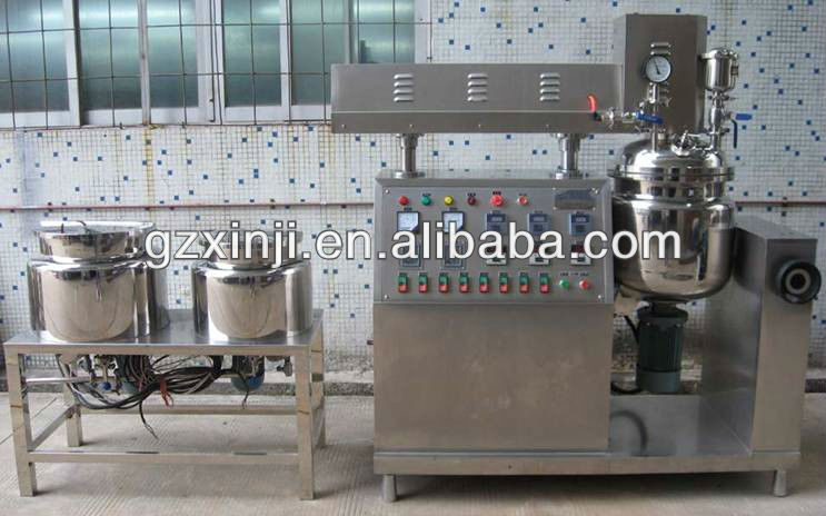 200L Vacuum Homogenizing Cream Emulsifier Mixer Mayonaise Making Machine