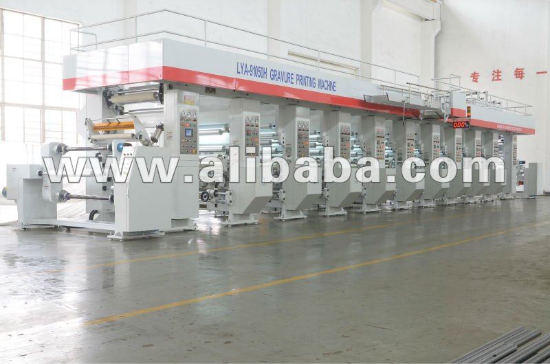 200mpm rotogravure printing machine