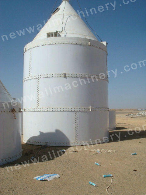 200T detachable flange cement silo