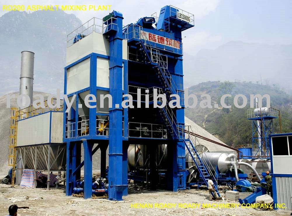 200T/H asphalt mix plant