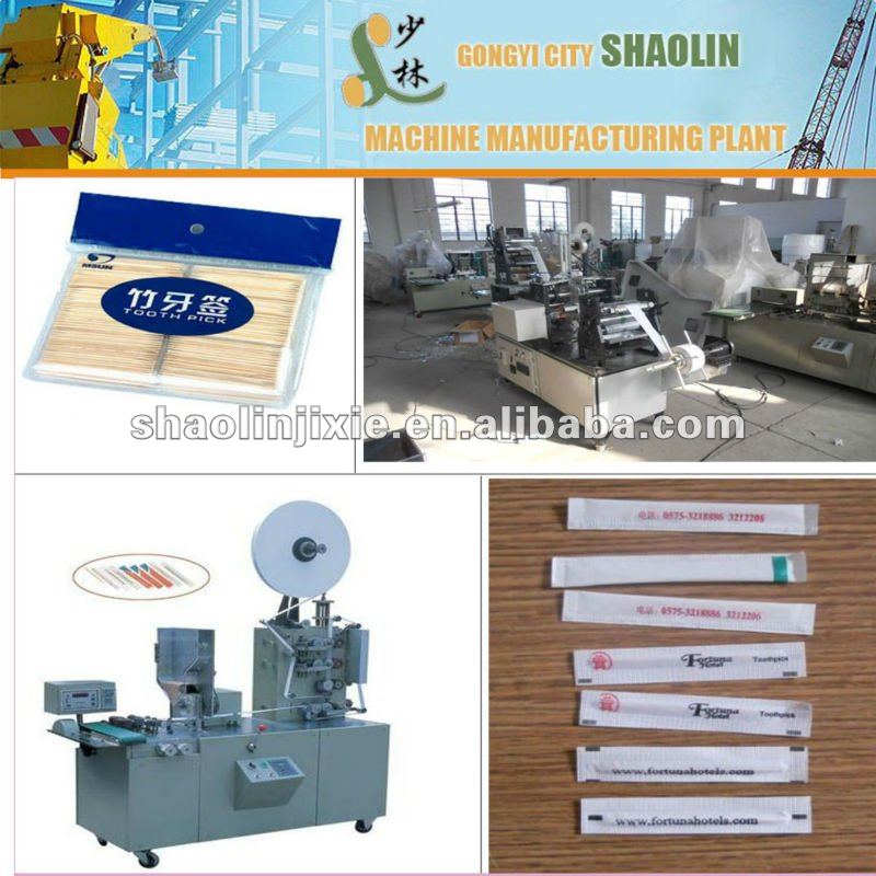 2012 automatic new high speed bamboo,wood processing Automatic Toothpick Packing Machine
