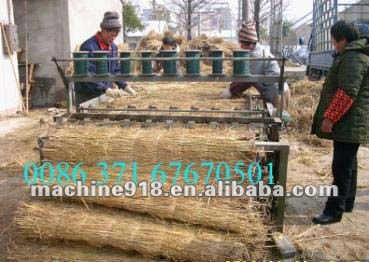 2012 best selling Straw curtain making machine