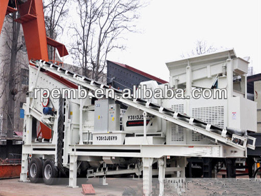 2012 High Efficiency Mobile combination plant