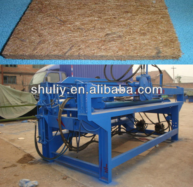 2012 hot Most Popular Coconut Fiber mattress making machine/Hemp Palm Mattress Knitting/Weaving Machine/0086-15838061730