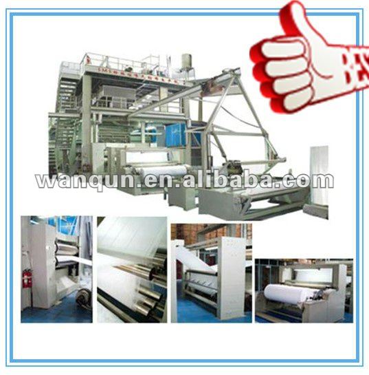 2012 HOT Most Welcome Good quality spun-bonded non woven fabric making machine