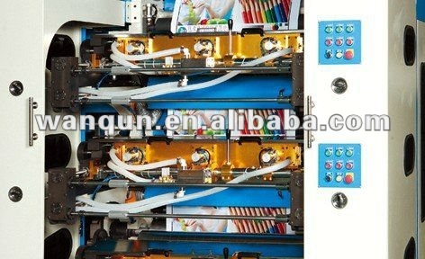 2012 HOT Most welcomed stable running paper cup printing and punching machine