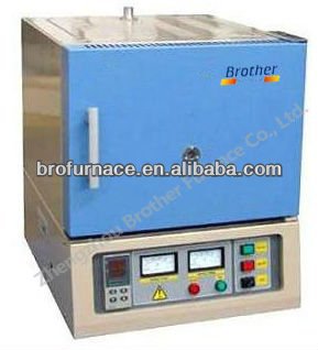 2012 hot sale laboratory heat treatment muffle furnace up to 1200c