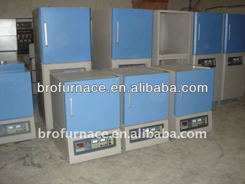 2012 hot sale laboratory heat treatment muffle furnace up to 1200c