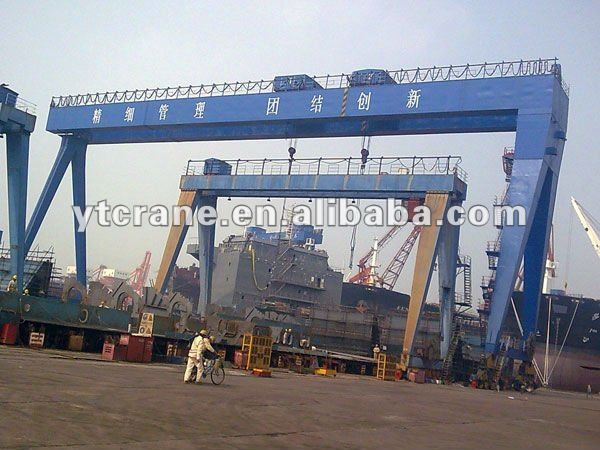 2012 Hot Sale Ship-building Gantry Crane