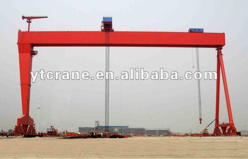 2012 Hot Sale Shipbuilding Gantry Crane