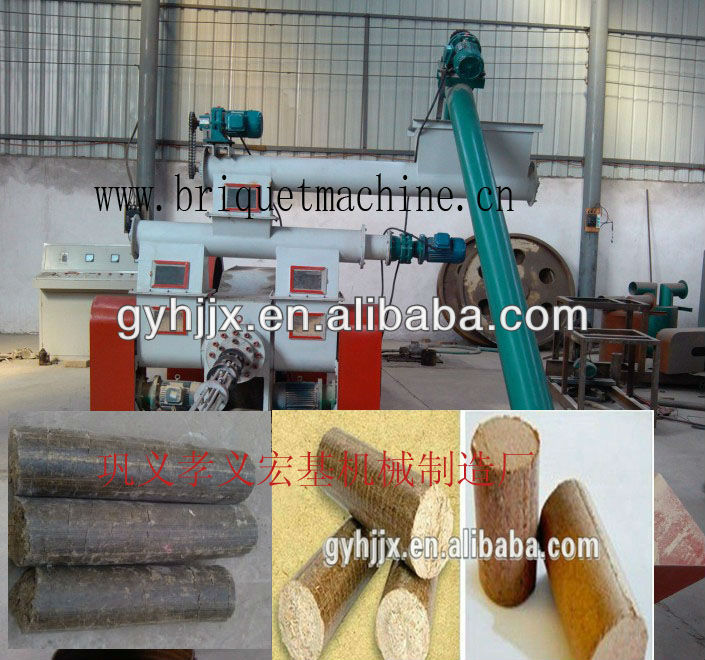 2012 hot sales CE new design high capacity ram type briquette machine SP-1000