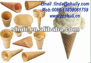 2012 hot selling ice cream cone baking machine/rolled suger cone counting and pilling machine 0086-15838061759