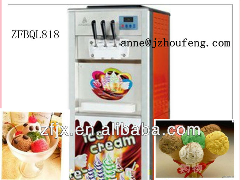 2012 Hot Stainless Steel rainbowice cream machine /0086_13782855727