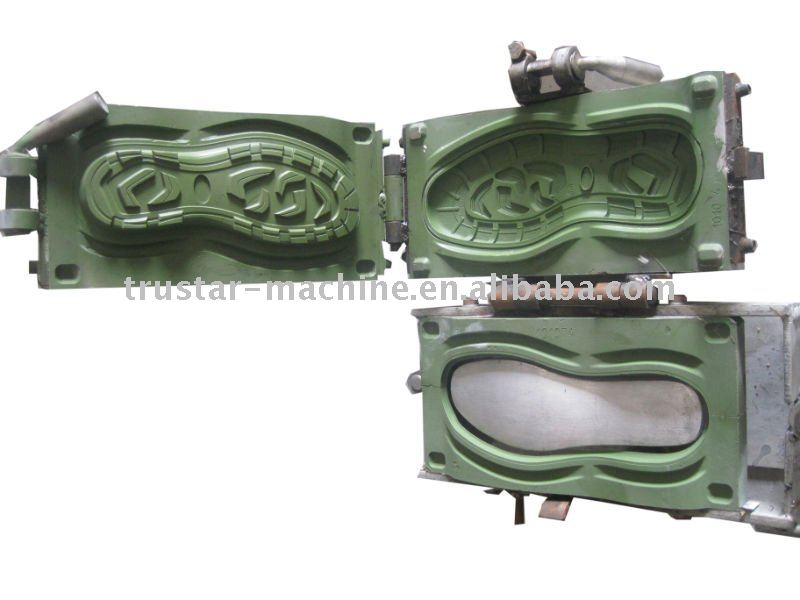 2012 New Aluminium PU Shoe Mold ( single and double colors)