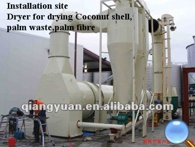 2012 Newest Model Coconut shell Drying Plants best selling in Malaysia 86-15137308741