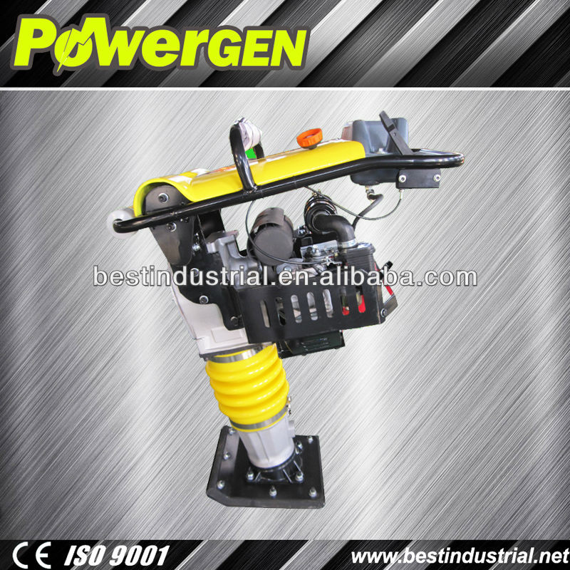 2012 Top seller!!! POWERGEN Compaction Equipment 14KN Honda Engine Tamping Rammer