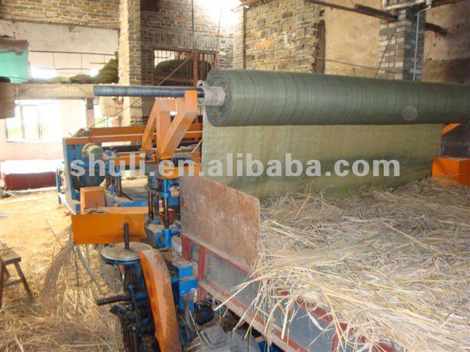 2012newly developed rice Straw /corn straw/reed / bulrush/ rush Knitting /mat Machine 0086-15838059105