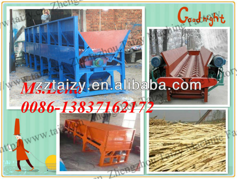 2013 Advanced Double Shafts Wood Peeling Machine/wood peeler