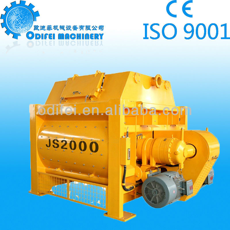 2013 alibaba express concrete mixer machine JS2000