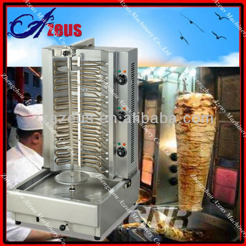 2013 automatic electric and gas machine de shawarma