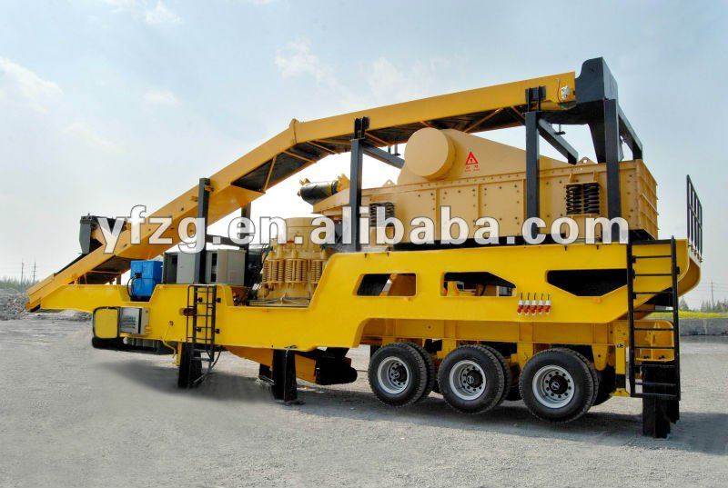 2013 Best Mobile Crusher Plant For Stone Crushing