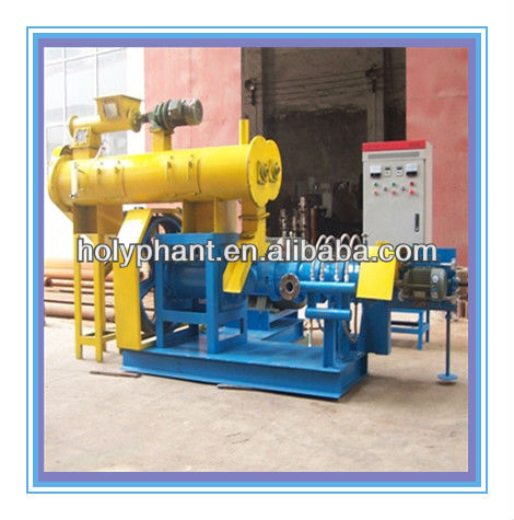 2013 Best seller automatically factory price floating fish feed extruder machine