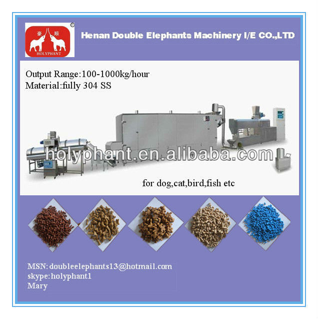 2013 best seller Multi-functional wide output range factory price automatic dog food machine