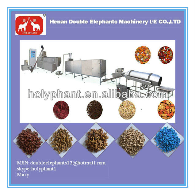 2013 best seller Multi-functional wide output range factory price china dry pet food machine