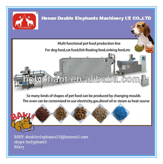 2013 best seller Multi-functional wide output range pet feed making machine