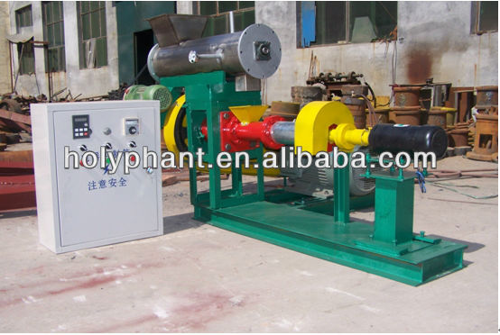 2013 Best seller wide output range animal feed extrusion machine in China