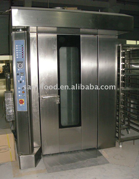 2013 best selling 32 trays gas rotary oven