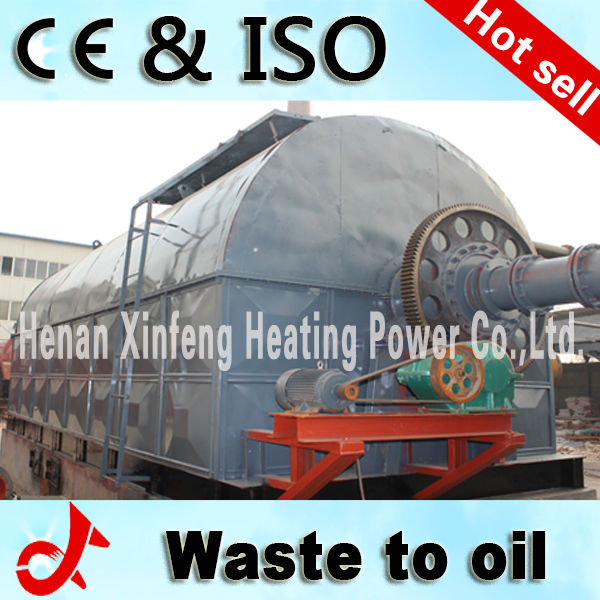 2013 China Advanced best selling Waste Plastic Pyrolysis Machine