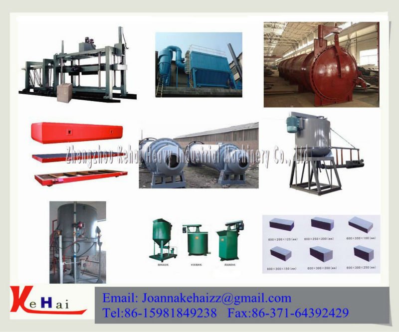 2013 China New Developed Autoclaved Aerated Concrete Block Machine (Kehai Brand)