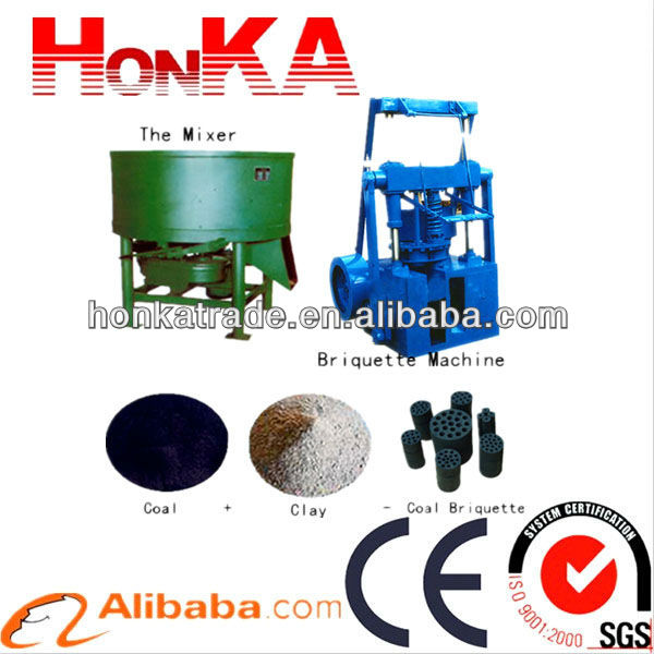 2013 Energy-saving coal powder briquette press machine for Sale