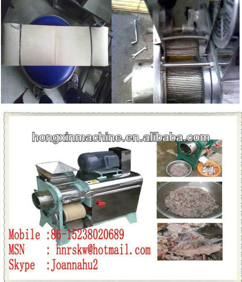 2013 high efficiency Mudlti-functional flesh and bone separator 0086 15238020689