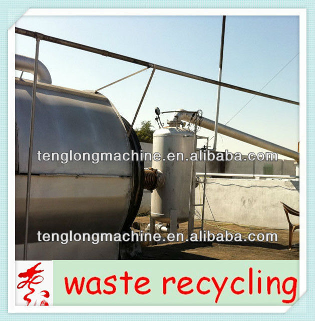 2013 high oil yield with low cost tire recycling system