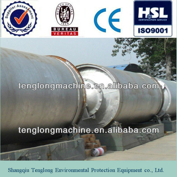2013 high oil yield with low cost used tire pyrolysis oil machinery