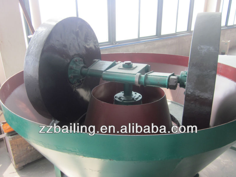 2013 High Quality Gold Wet Pan Mill