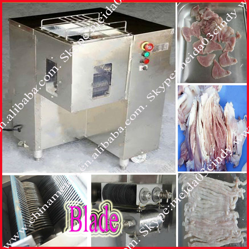 2013 High Quality Home Restaurant Use Professional Electric Stainless Steel Fresh/Frozen/Cooked chicken meat cutting machine