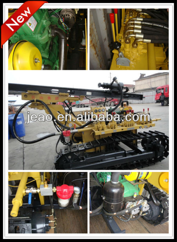 2013 HOT ! New Model Portable Crawler Mining Drilling Rigs KY100