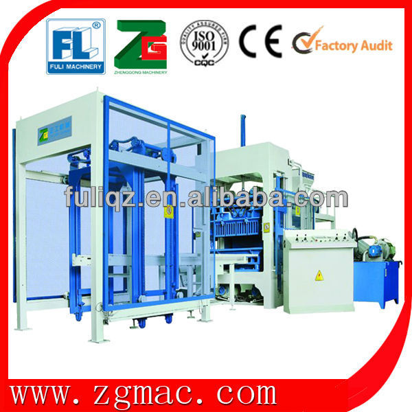 2013 HOT !!! QT8-15 Automatic Hollow Block Making Machine