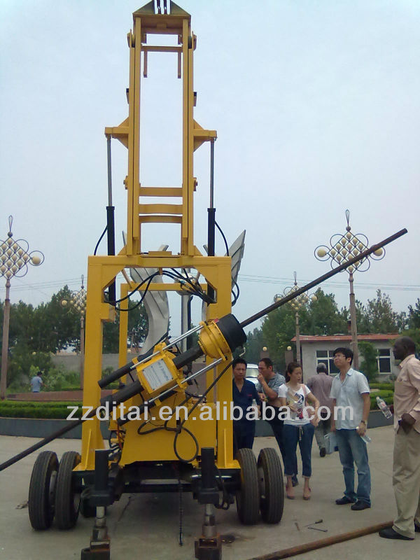 2013 hot sale 30m-600m powerful water well drilling rig