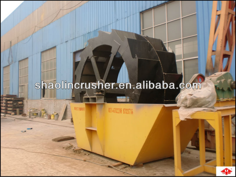 2013 Hot Sale Bucket Wheel Sand Washer With High Efficient