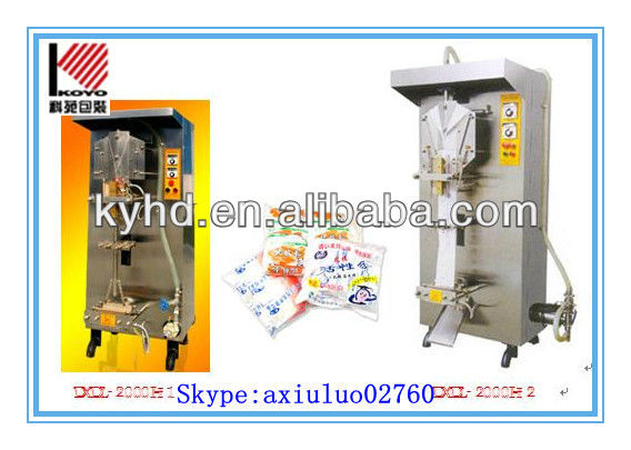 2013 hot sale !! KOYO Water Packing/filling/sealing machine PE film