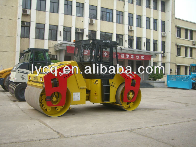 2013 Hot sale LDD314H hydraulic double drum vibratory road roller