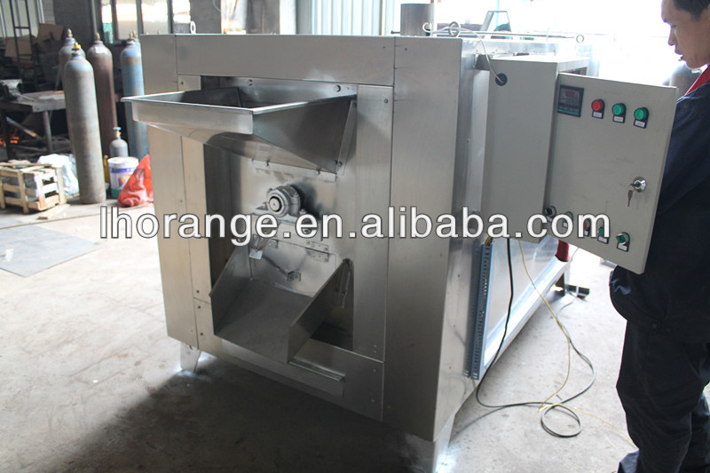 2013 hot sale peanut roasting machine(300kg/h)