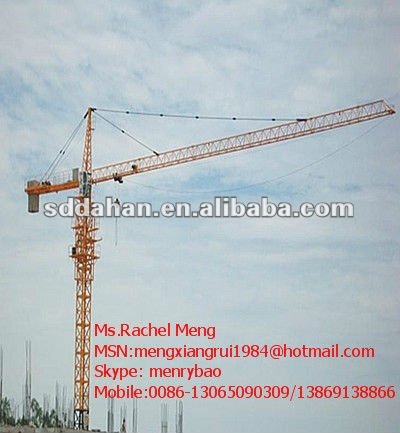 2013 Hot-Sales 6T QTZ63 TC5012 Tower Crane