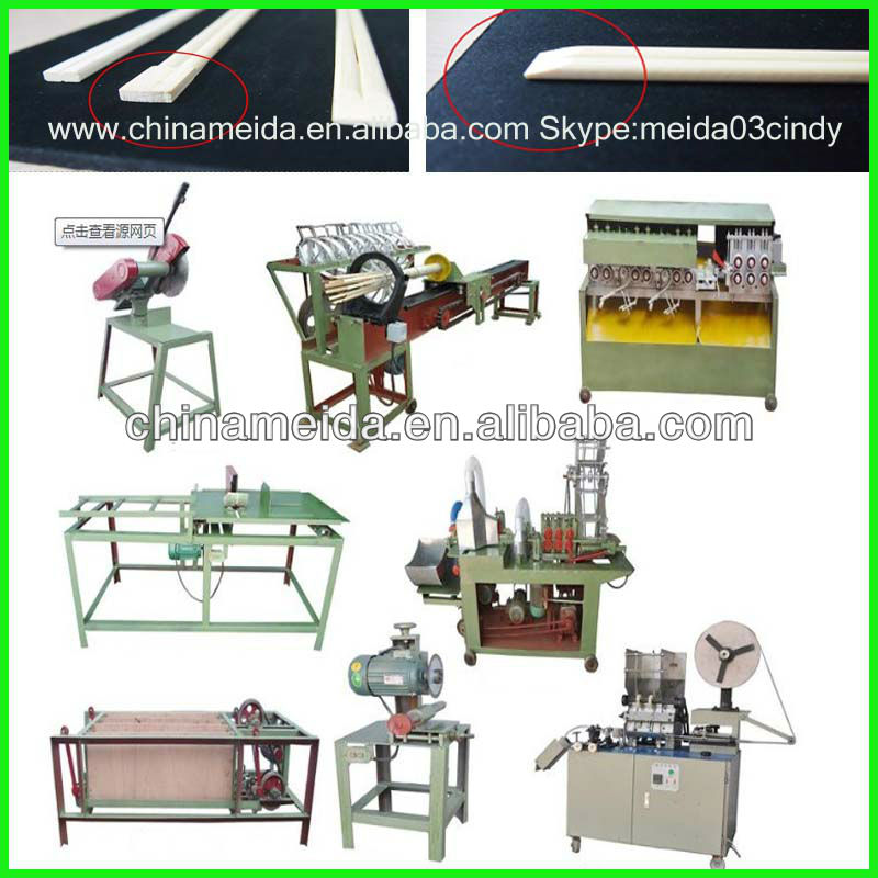 2013 Hot Sell Disposable Automatic Wooden/bamboo chopstick machine Chopstick Making Machine Low Price