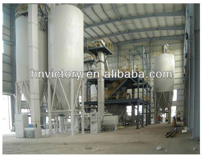 2013 Hot Selling Full-auto Dry Mortar Mixing Line